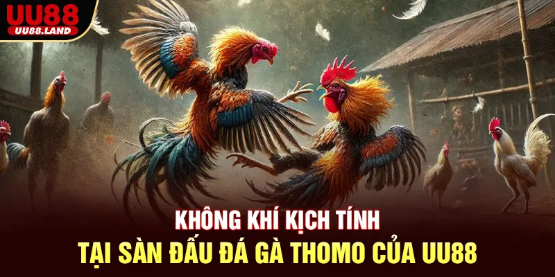 Không khí kịch tính tại sàn đấu Đá Gà Thomo của UU88