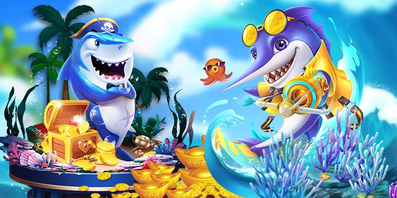 Giao diện game Bắn Cá trên nền tảng mobile và PC