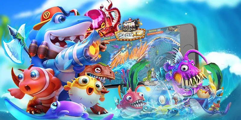 Kho vũ khí và vật phẩm trong game bắn cá đổi thưởn