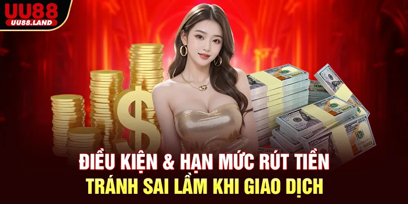 Điều Kiện & Hạn Mức Rút Tiền – Tránh Sai Lầm Khi Giao Dịch