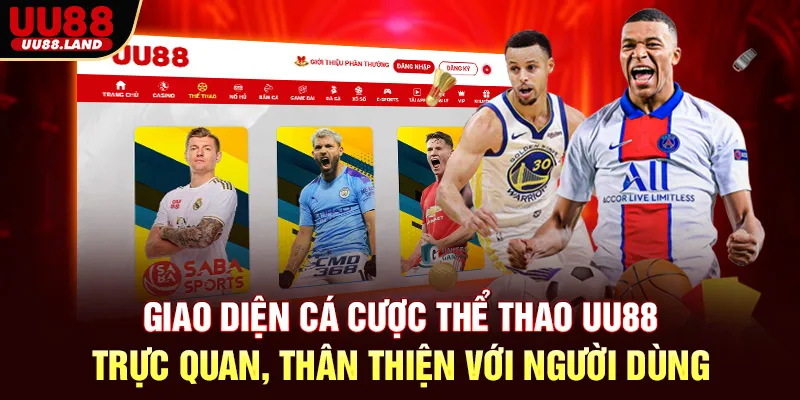 Giao Diện Cá Cược Thể Thao UU88 – Trực Quan, Thân Thiện Với Người Dùng