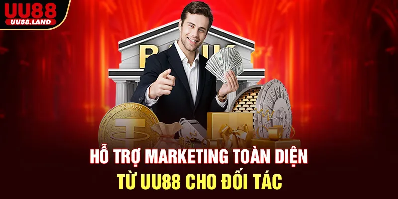 Hỗ Trợ Marketing Toàn Diện Từ UU88 Cho Đối Tác