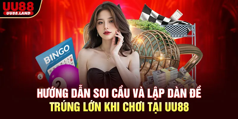 Hướng dẫn soi cầu và lập dàn đề trúng lớn khi chơi tại UU88